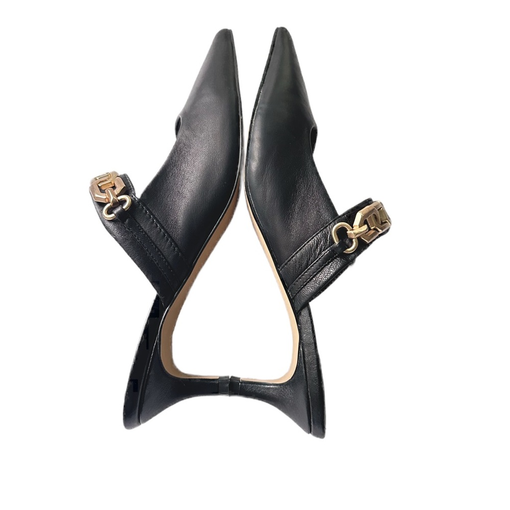 Sanctuary Black Pointed Toe Embellished Pumps Size 8.5 M - Picture 5 of 11